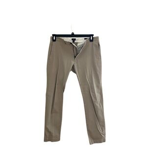 ◻️J. CREW: Men’s size 31x30 tan flex slim casual slacks with pockets, preowned◻️